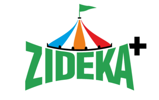 Logo von ZIDEKA+, dem Zirkus für Kinder