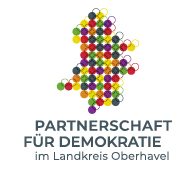 Logo der Partnerschaft für Demokratie im Landkreis Oberhavel