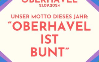 Motto für CSD Oberhavel am 21.09.2024